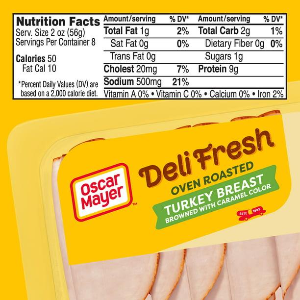 OSCAR MAYER DELI FRESH OVEN ROASTED TURKEY BREAST (3 PACK)
