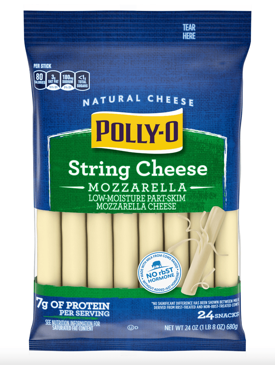 POLLY-O MOZZARELLA STRING CHEESE (48 PIECES)