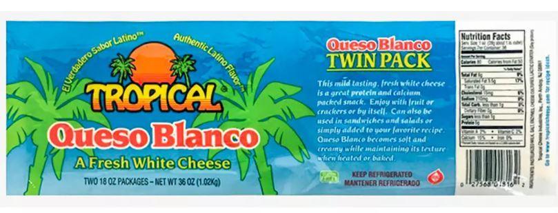 TROPICAL QUESO BLANCO (TWIN PACK)