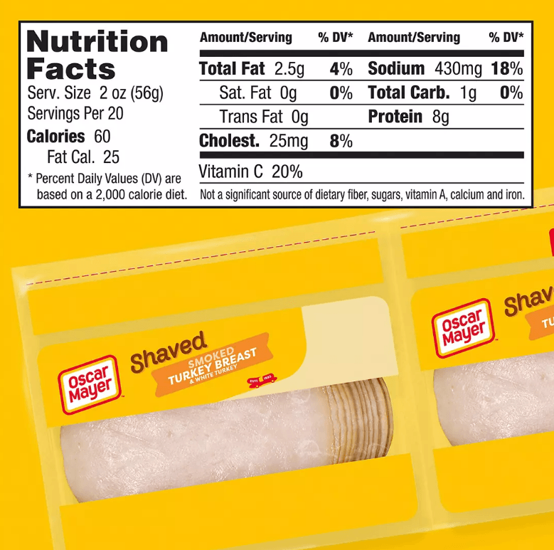 OSCAR MAYER SMOKED TURKEY BREAST (TWIN PACK)