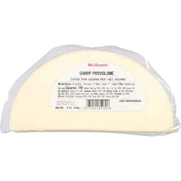 BELGIOIOSO SHARP PROVOLONE WEDGE BLOCK